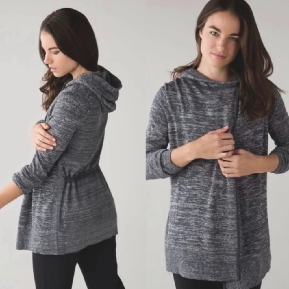 Lululemon Peace of Mind Wrap Cardigan Size 8 Women Sweater